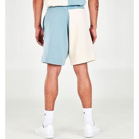 adidas Originals HJ7317 Men's Sz Large Blue/White Color Split Trefoil Shorts - Picture 11 of 11